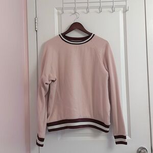 aritzia little moon collared sweater sweatshirt